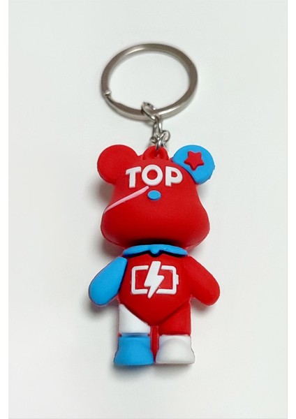 Msa-Shop Ayıcık Silikon Anahtarlık-Kırmızı fiyatları