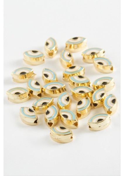 Msa-Shop Göz Mineli Bileklik ve Kolye Ucu Aparatı 1 Adet-Lacivert