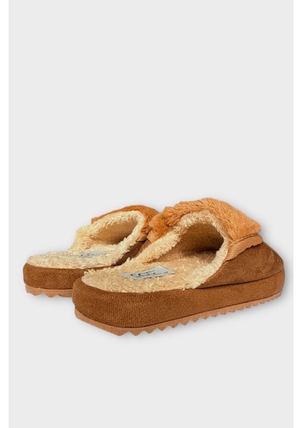 Içi Peluş Ses Yapmaz Eva Taban Kadın Evterliği Taba indirimleri