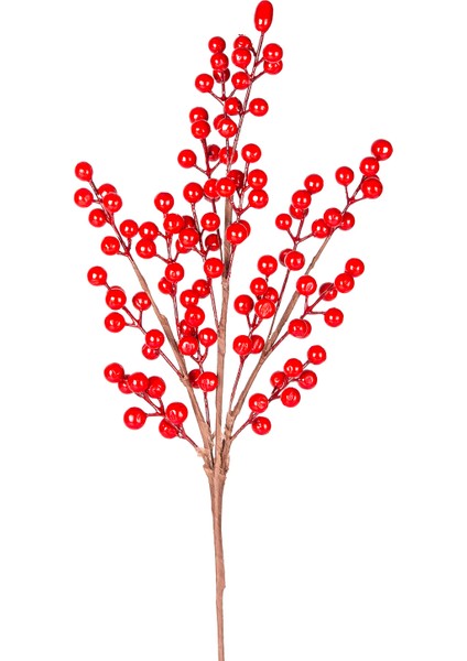 Yılbaşı Süsü Pike Berry Kokina Kırmızı 48 Cm.