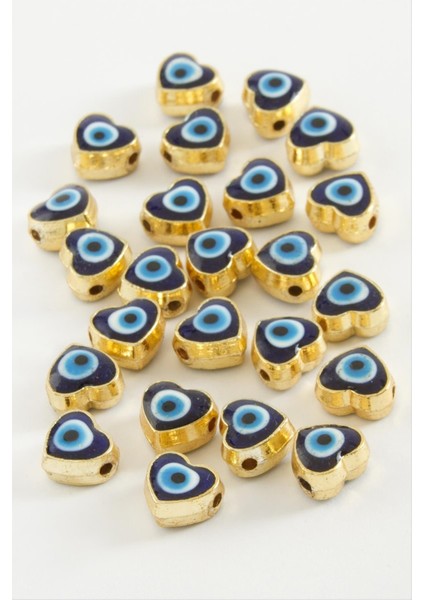 Msa-Shop Kalp Mineli Bileklik ve Kolye Ucu Aparatı 1 Adet-Lacivert fiyatları