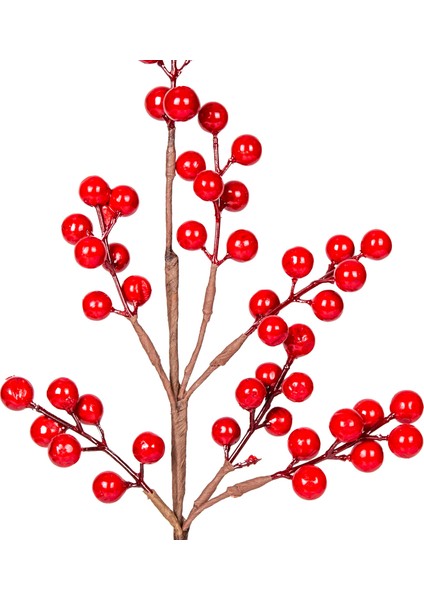 Yılbaşı Süsü Pike Berry Kokina Kırmızı 40 Cm. fiyatları