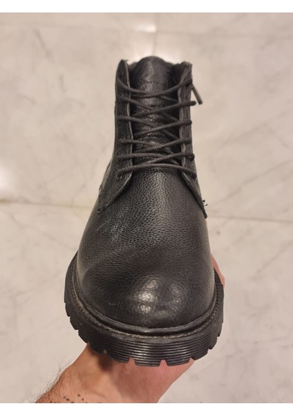 Hakiki Deri Erkek Bot Iç Fermuar ve Bağcıklı Anılbey Garantili fiyatları