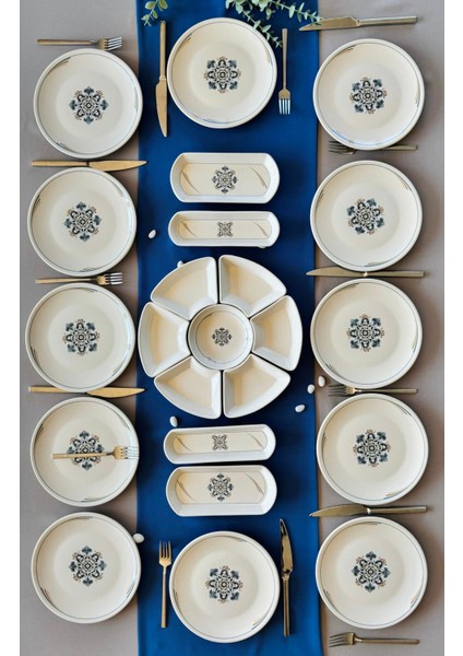 Efsun Serisi 12 Kişilik 23 Parça Kahvaltı Takımı modelleri