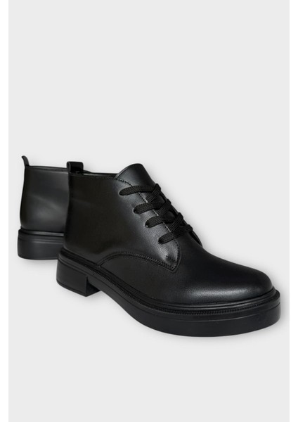 Kauçuk Yüksek Taban Kadın Bot Siyah fiyatları