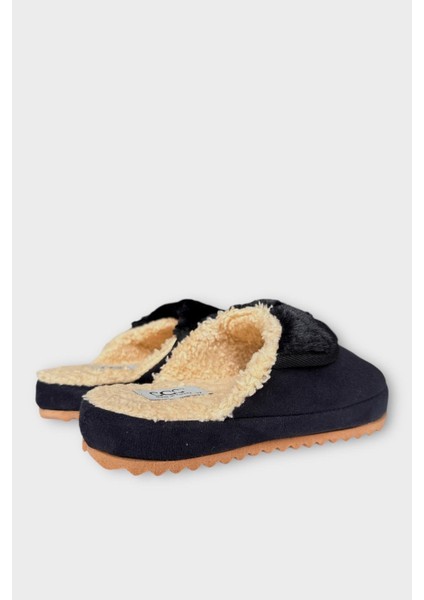 Içi Peluş Ses Yapmaz Eva Taban Kadın Evterliği Siyah indirimleri