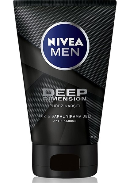 Derin Temizlik Yüz ve Sakal Jeli 100ML