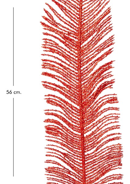 Yapay Simli Çikas Dalı Kırmızı 56 Cm. modelleri