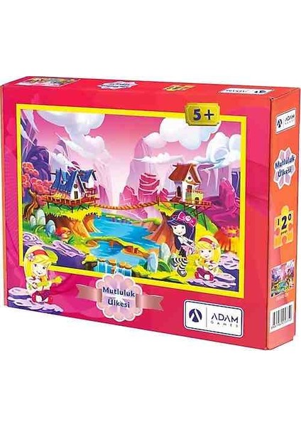 Mutluluk Ülkesi 120Lİ Puzzle