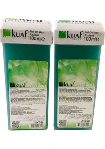 Iki Parça Kartuş Ağda Seti, Güzel ve Pürüzsüz Cilt Için Ideal Seçenek