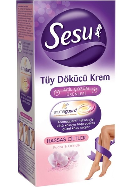 Hassas Ciltler Için Etkili Tüy Giderici Krem 40 ml