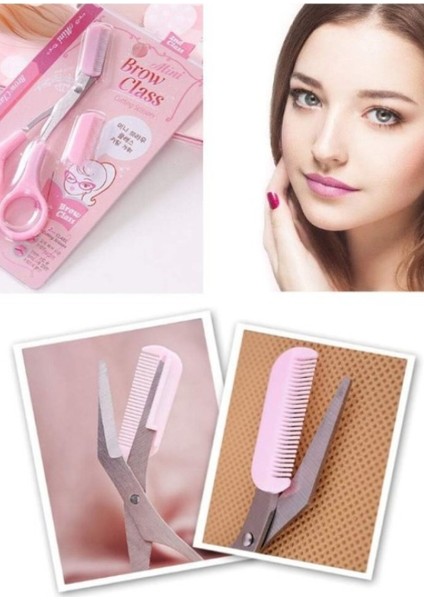 Taraklı Kaş Makasıyla Şekil Verin, Kolay ve Hızlı Uygulama