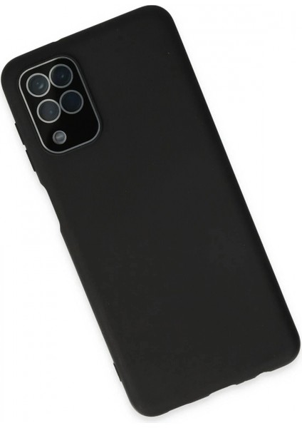 Samsung Galaxy A22 Kılıf Lansman Glass Kapak - Siyah modelleri