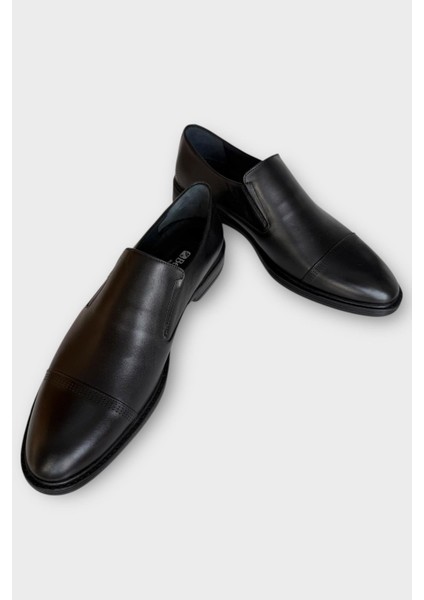 Erkek Hakiki Deri Ayakkabı Siyah - Füme fırsatları