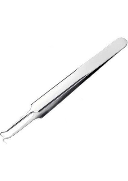 Paslanmaz Çelik Sivilce ve Siyah Nokta Temizleme Cımbızı Çengel Uç