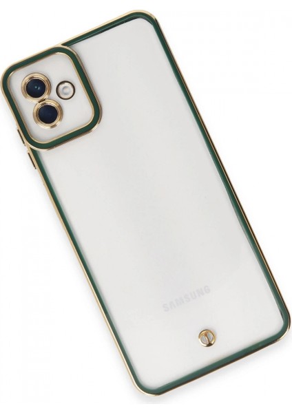 Samsung Galaxy A04 Kılıf Liva Lens Silikon - Yeşil modelleri