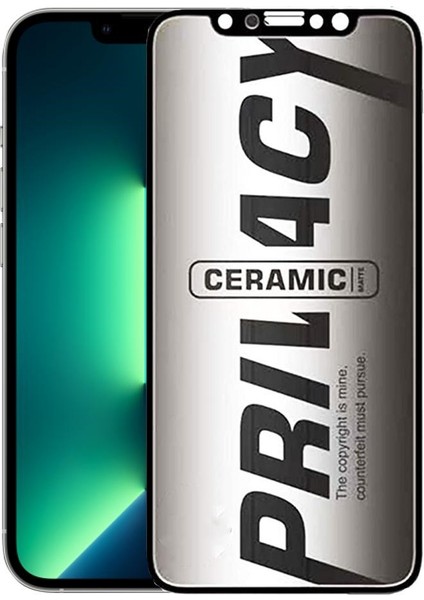 Apple iPhone 14 Pro Prıvacy Mat Seramik Ekran Koruyucu modelleri
