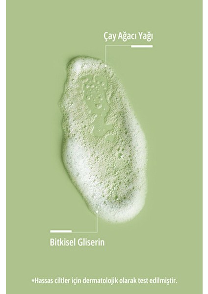 Çay Ağacı Sabun 150 gr Dermatolojik Olarak Test Edilmiş Doğal Cilt Bakımı indirimleri