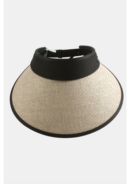 Msa-Shop Kasketli Hasır Plaj Şapkası-Pudra Rengi fırsatları