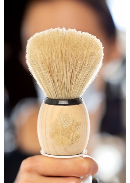Yumuşak Hassas Ciltler Için Sakal Köpürtme Fırçası, Vintage Tasarım, 10 Cm, 2'li Paket fiyatları