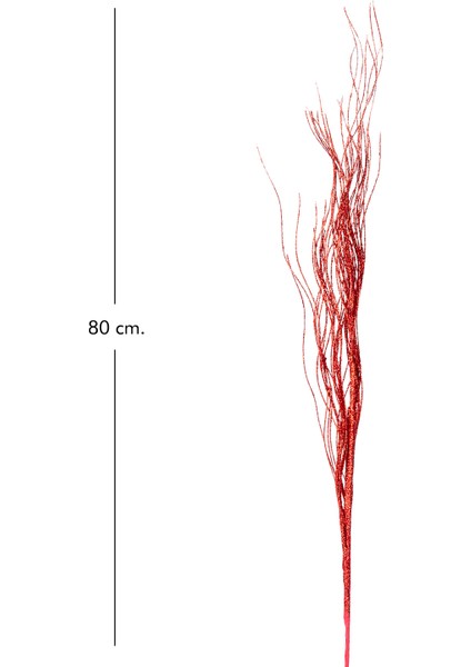 Yapay Simli Dal Kırmızı 80 Cm. modelleri