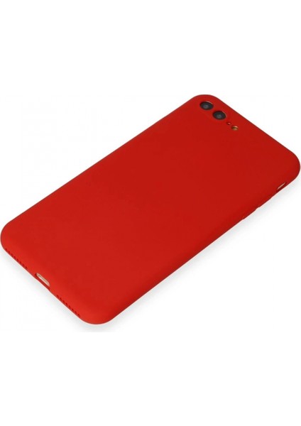 iPhone 7 Plus Kılıf First Silikon - Kırmızı fırsatları