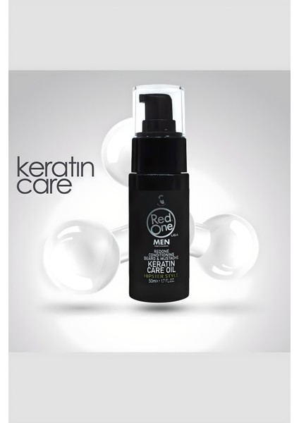 Doğal Sakal ve Bıyık Bakım Yağı, Keratin, 50 ml modelleri