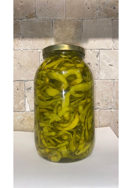 Bursa Gedelek Ev Yapımı Ince Tatlı Biber Turşusu 4500GR