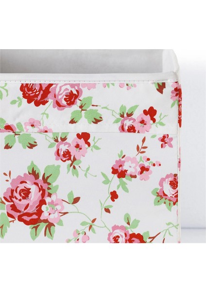 Drona Kutu Çiçek Desenli 33 x 38 x 33 cm fırsatları