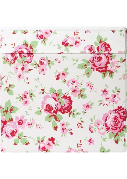 Drona Kutu Çiçek Desenli 33 x 38 x 33 cm indirimleri