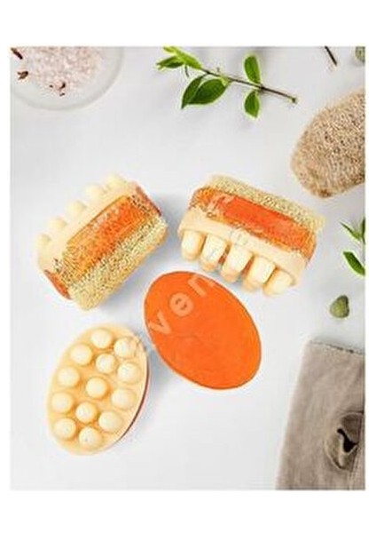 Doğal Kabak Lifli Ballı ve Sütlü Masaj Sabunu 130 g Anti Bakteriyel Etki indirimleri