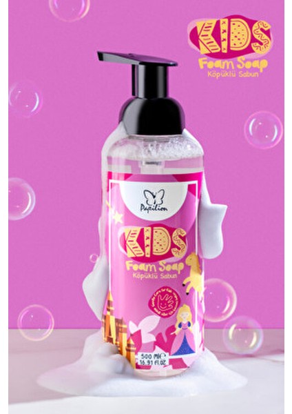 Kids Mavi Macera Köpük Sabun Çocuklara Özel 2X500 ml indirimleri