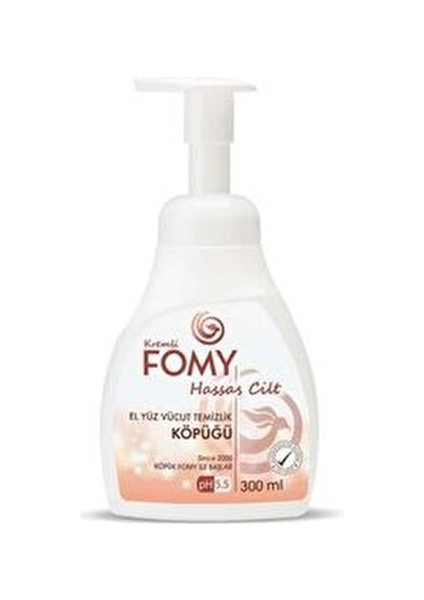 Hassas Cilt El Temizlik Köpüğü pH 5.5 Kremsi Yapısıyla 300 ml Kolay Kullanım fiyatları