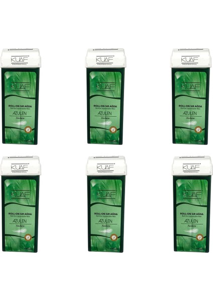 Azulenli Ağda Kartuşu 100 gr 6'lı Paket