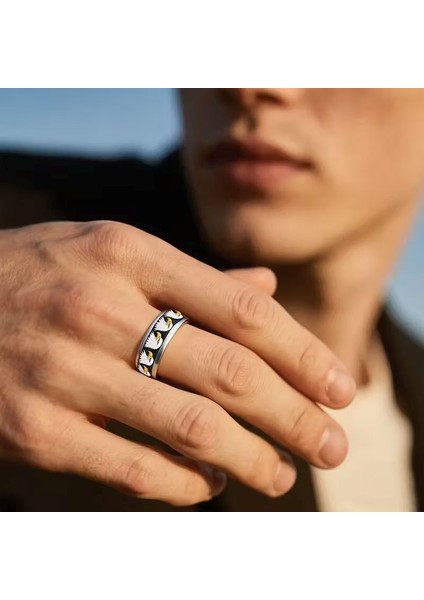 Erkek Şık Kartal Tasarımı Paslanmaz Çelik Yüzük fiyatları