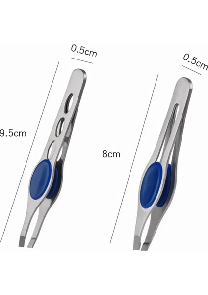 Mavi Mandallı Titanium Akustik Düz Uç Cımbız XLC502 fiyatları