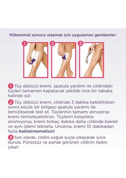 Hassas Ciltler Için Etkili ve Nazik Tüy Dökücü Krem 100 ml