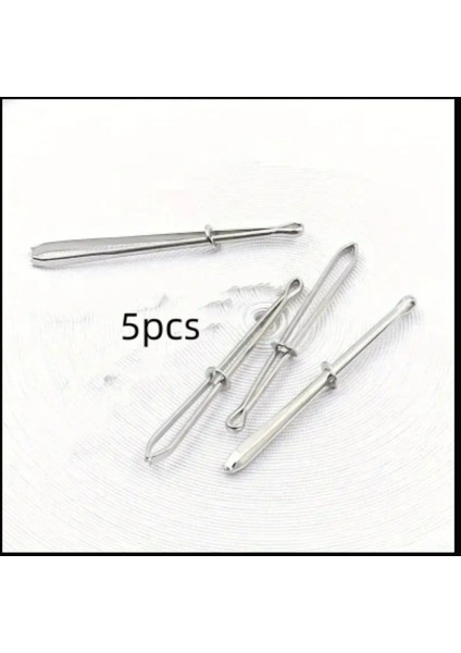 5'li Esnek Uçlu ve Ergonomik Tutmalı Beyaz Iplik Geçirme Aleti Seti