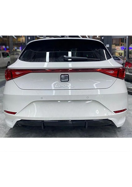 Seat Leon Mk4 Arka Ek Difüzör Siyah Plastik 2020 ve Üzeri Arka-Difizör-Bodykit-Ek-Karlık fiyatları