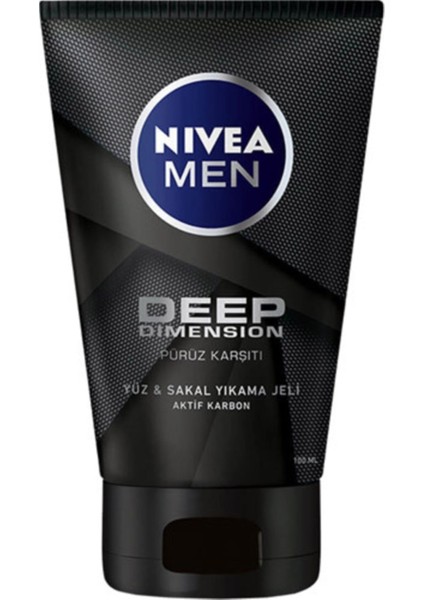 Derin Temizlik Yüz ve Sakal Jeli 100 ml