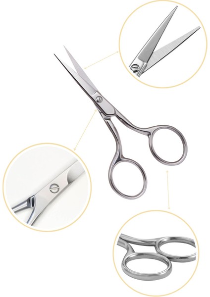 Paslanmaz Çelik Çok Amaçlı Temizleme ve Düzeltme Makası modelleri