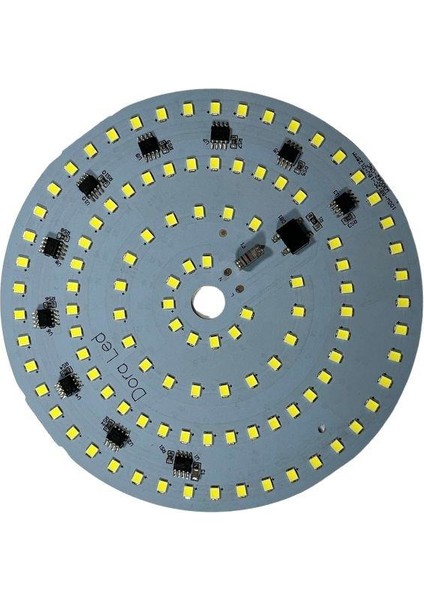 220VOLT 100WATT Smd 2835 Ledli LED Modül Beyaz 10MM Delik Çaplı 220V 100W Avize Ledi 125MM fiyatları