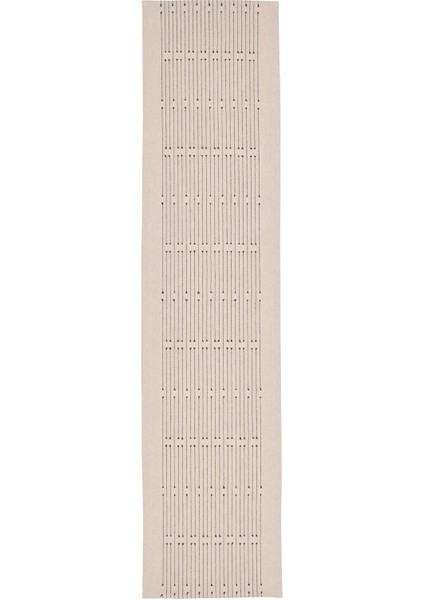 Vararv Servis Örtüsü Natürel Koyu Gri 35 x 150 cm indirimleri