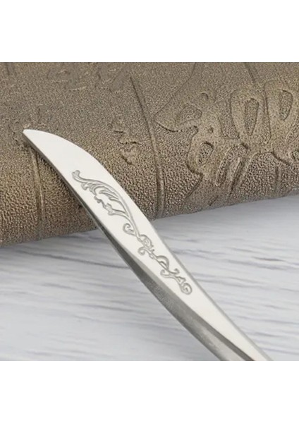 Kavisli Eğik Uçlu Çelik Akustik Tüy ve Kıl Alma Cımbızı fiyatları