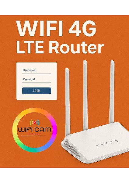 Sim Kartlı 3 Antenli Router Modem (Imeiler Kayıtlıdır) fırsatları