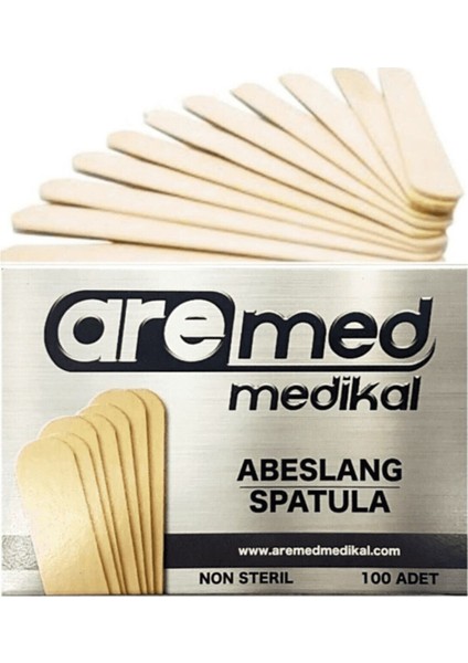 100'LÜ 12 Paket Tahta Dil Çubuğu, Ağda Spatulası, Basacağı, Ekonomik Paket modelleri