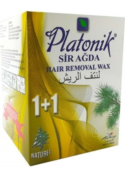 1+1 Doğal Bitkisel Sir Ağda 120 Gr, Temiz ve Doğal Bakım Seti