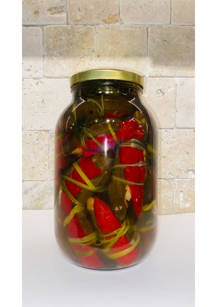 Gurme Yaylacım Kahvaltı Sarayı Bursa Gedelek Ev Yapımı Patlıcan Dolma Turşusu 4500GR fiyatları