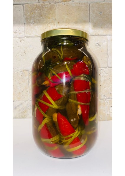 Gurme Yaylacım Kahvaltı Sarayı Bursa Gedelek Ev Yapımı Patlıcan Dolma Turşusu 4500GR modelleri
