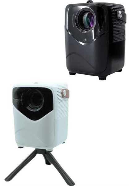 Msa-Shop Projeksiyon Ev Sineması Bluetooth 4K Hd Kaliteli Görüntü Kumandalı fırsatları